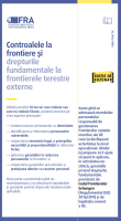 Controalele la frontiere și drepturile fundamentale la frontierele terestre externe